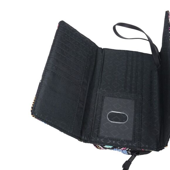 Vera Bradley BOGO FREE SALE Bandana Swirl Large Wallet - Picture 10 of 10